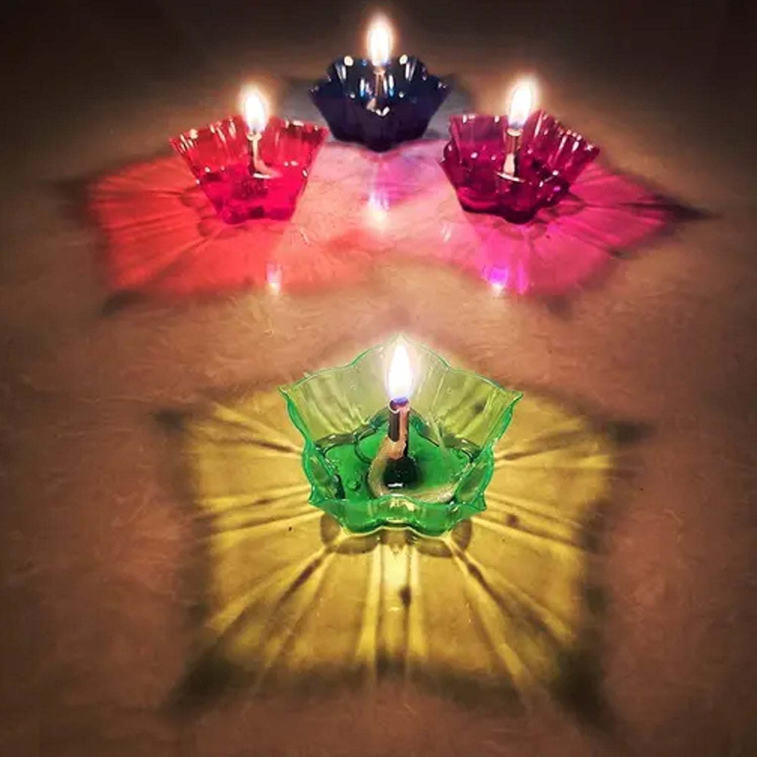6320 Magical Reflection Diya Set With 6 Attractive Design Cup Set Of 12 Pieces 6320 Magical Reflection Diya Set With 6 Attractive Design Cup Set Of 12 Pieces